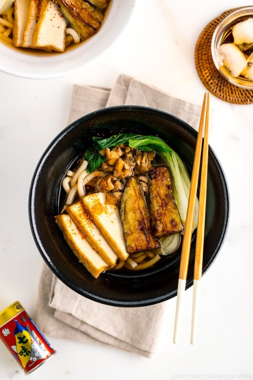 Vegetarian Udon (Vegan Dashi)