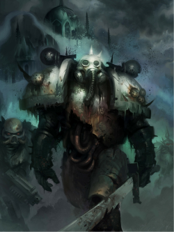 chaos-is-our-master:  &ldquo;Decay and corruption of the flesh are their secret joys, and they are abominations of the eyes of men…&rdquo; -Anonymous Plague Marine