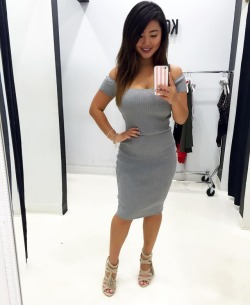 Gray Dress