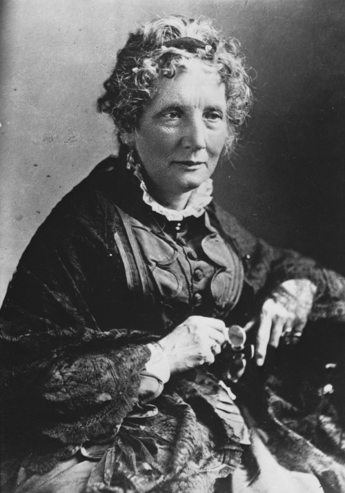 celebratingamazingwomen: Harriet Beecher Stowe (1811-1896) is a writer most famous for her 1852 nove