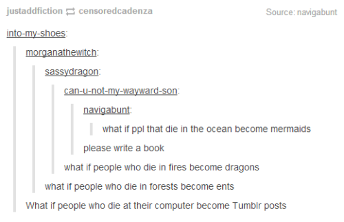 keeperofembers: thecarvingwitch: elysigh: justaddfiction: So basically all these separate posts are 