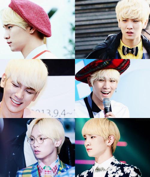 shineesque:  best of shinee 2013   ↳ kibum - blonde era  