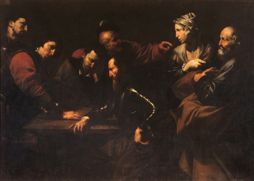 Jusepe de Ribera The Denial of Saint Peter (ca. 1615-16) Palazzo Corsini, Rome