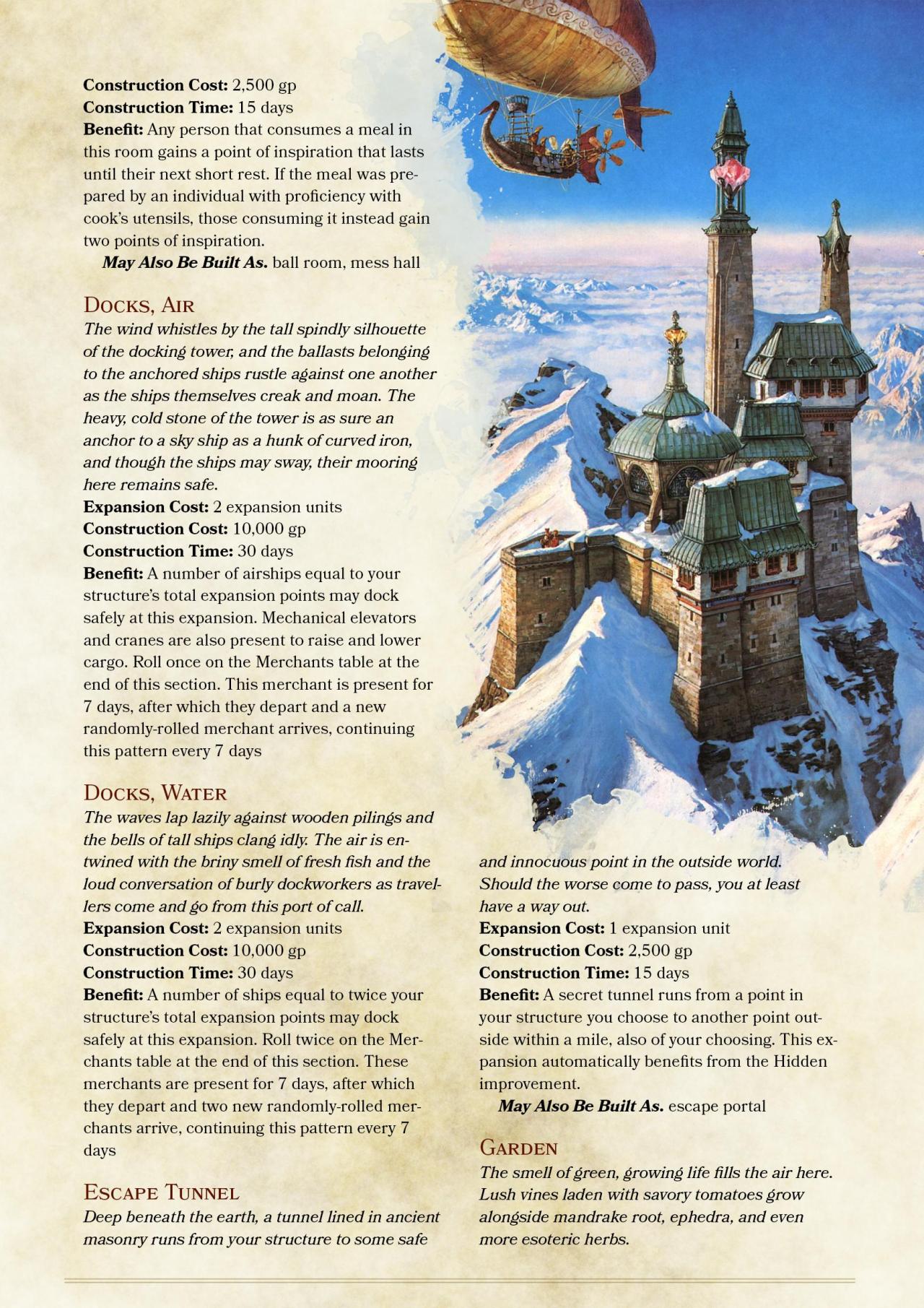 {WH} Fortresses, Temples, & Strongholds, rules for building and customizing  player-owned structures! - Dungeon Masters Guild | Dungeon Masters Guild