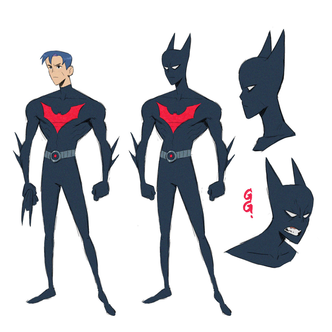 batman beyond fan art