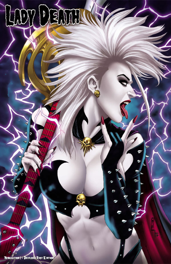 comicbookwomen:  comicbookwomen:Garrie Gastonny Fave Queue Posts-Lady Death