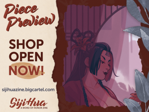 shlzine: PIECE PREVIEWHere’s a spicy little preview of the gorgeous artwork Tasha Neva created for o