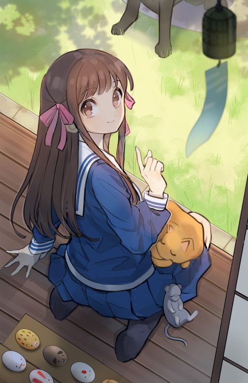 Honda Tohru for Patreon Fanart Poll #fruitsbasket ☆ I really admire Tohru&rsquo;s positive energ