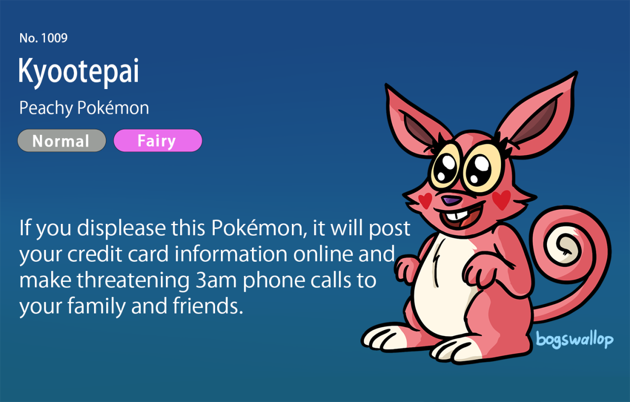 letsallgotothelobby:
“ Typical Pokédex entry
”