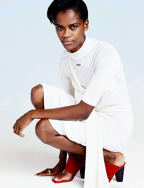 flawlessbeautyqueens - Letitia Wright photographed by Aitken Jolly