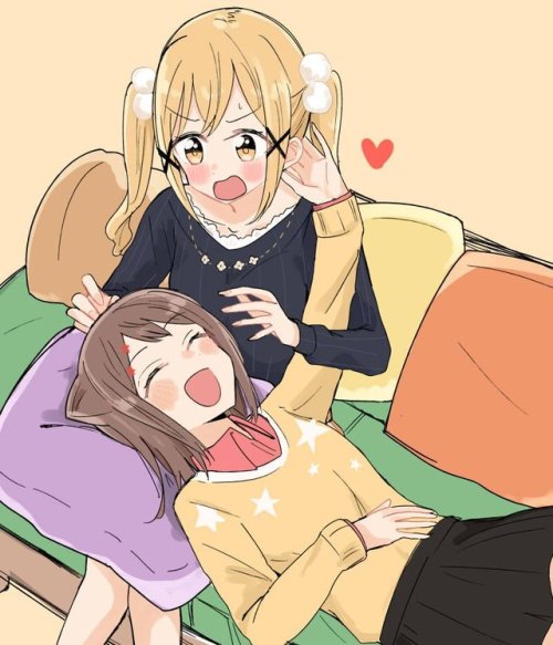 ✧･ﾟ: *✧ KasuAri Lap Pillow ✧ *:･ﾟ✧♡ Characters ♡ : Arisa IchiGAYa ♥ Kasumi Toyama♢ Anime ♢ : BanG Dr