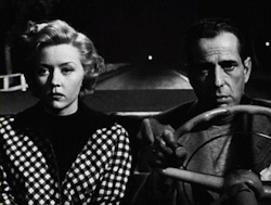 lapitiedangereuse:  &ldquo;I was born when she kissed me.I died when she left me.I lived a few weeks while she loved me.” Nicholas Ray, In a lonely place (1950) 