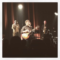 He makes me believe I may actually have a soul after all. Because his music moves it - profoundly,  despite my best efforts. Glen Hansard closing out another incredible show.