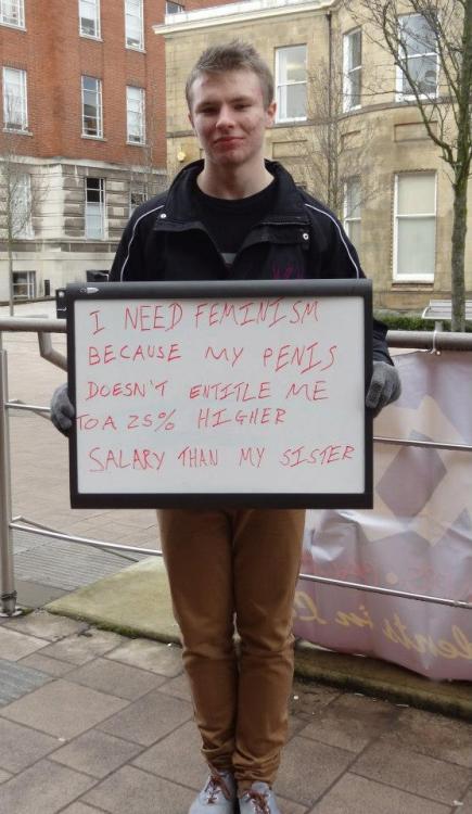 alana-sunshine:  Leeds University Students - ‘I Need Feminism Because…’ 