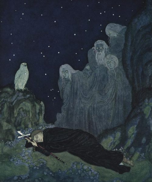 cair–paravel: Edmund Dulac, illustration for The Dreamer of Dreams by Queen Marie of Roumania 