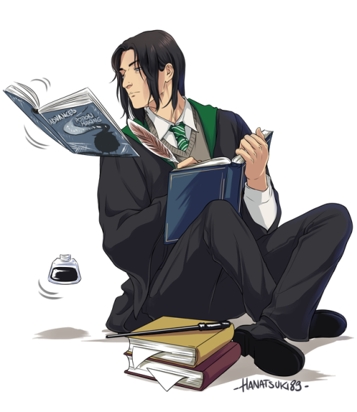 hanatsuki89:Snape Appreciation Month day 8: Hogwarts YearsOne thing is for sure: Snape is intelligen