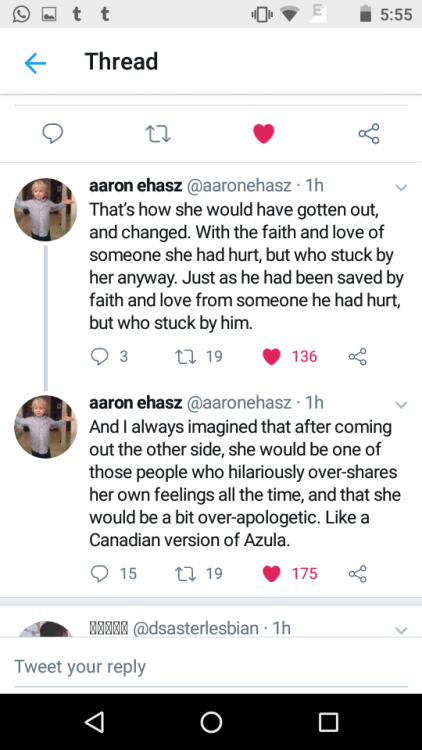 wingsfreedom:  seyaryminamoto: Official Aaron Ehasz Twitter account #the pending redemption so many of us want #so #now that bryke said officially that she could indeed heal #and ehasz confirmed he wanted to WRITE THIS #can we finally accept that Azula