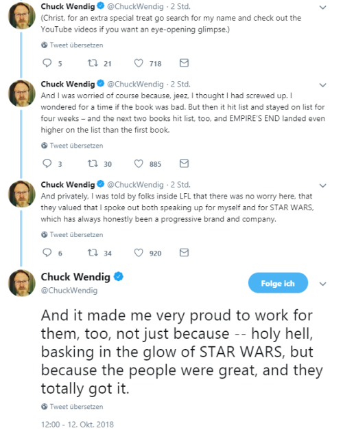 kajaono:NO! Fuck Star Wars sexist homophobic fan culture and fuck you Disney! Harrasing an author be
