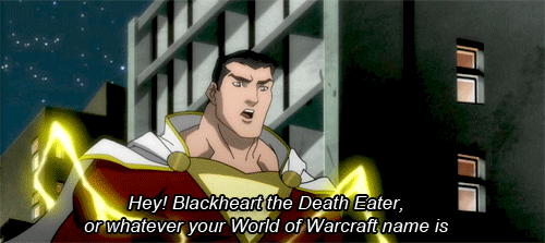 thisisbrian: “…or whatever your world of warcraft name is”  