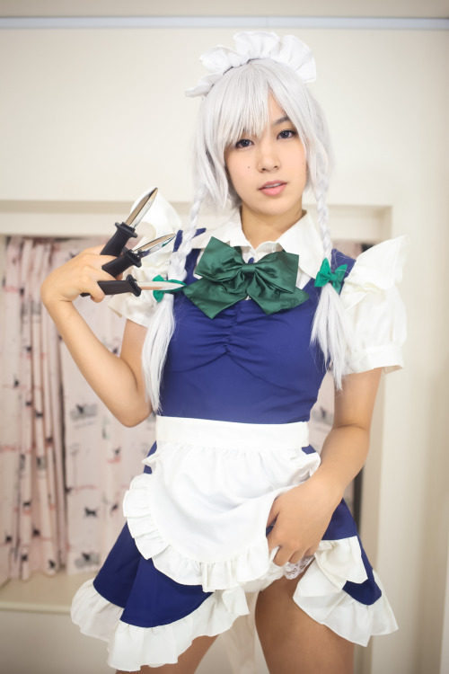 Porn photo Masako Natsume (Sakuya Izayoi - Touhou) 1