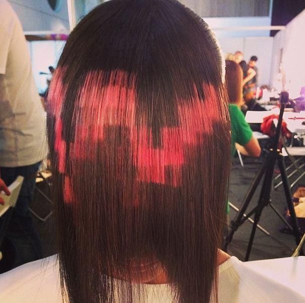 fyhaircolors:  Xpresion Pixel Hair Colour - they say this is the new ombre, would