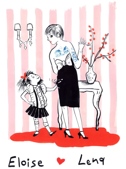 tmagazine:  Illustration by Konstantin KakaniasNow ScreeningA New Documentary Shines a Light On the Artist Who Gave Shape to EloiseSee more here