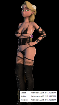 Aardvarkianparadise:  Curvy Rapunzel - Official Model Releasedownload From Sfmlabthe