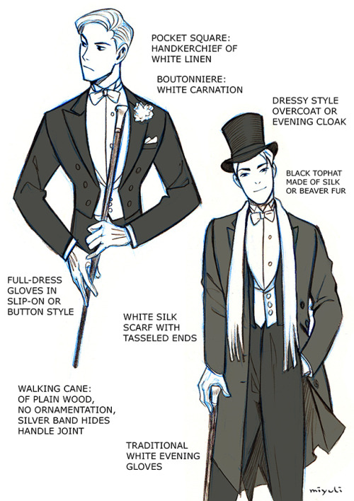 miyuli:Since some people found my black tie notes helpful I decided to share my white tie notes and 
