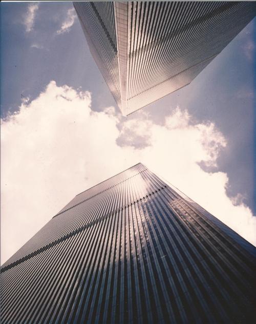 twin towers taken by my father in 1980 