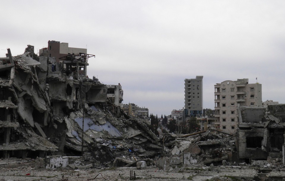 fotojournalismus:  Syria 2014 1. Deir al-Zor, Feb. 3. (Khalil Ashawi/Reuters) 2.