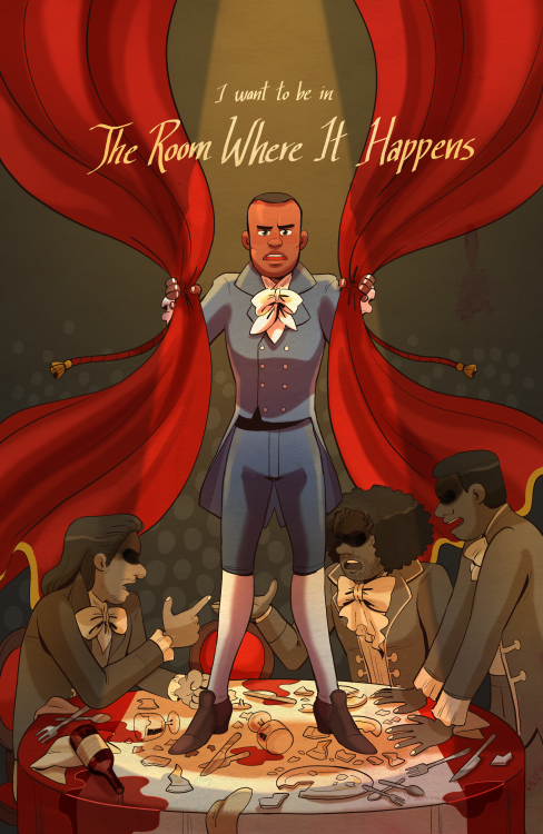 marianascosta:  My hamilton piece for a zine i got invited to organised by arielle jovellanos! 