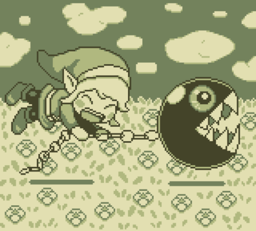 Gameboy palette and resolution. Pretending the original version had cutscenes.