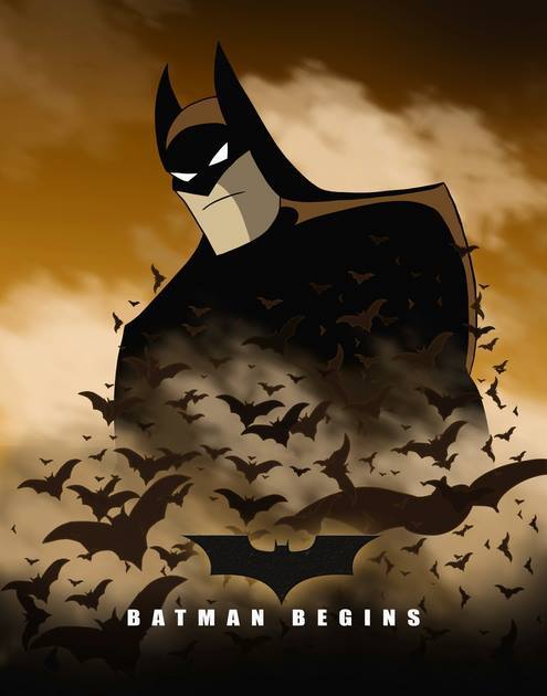 deviantart:  Posters by ~E-Bolo  kerainen: Batman animated poster movies Art by E-Bolo