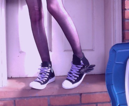 XXX clannyphantom:  LOOK AT MY SHOES im so happy photo