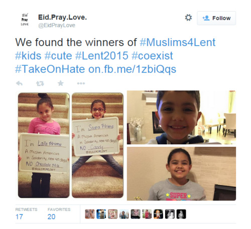 Lent: Muslims stand in solidarity with Christians by tweeting what they will give up until EasterUsi