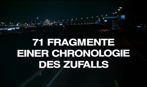 71 Fragmente einer Chronologie des Zufalls, Michael Haneke, 1994