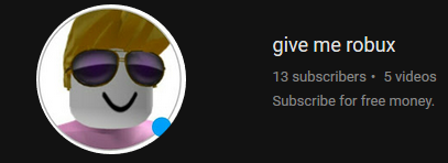 Robux Tumblr - please give me money roblox