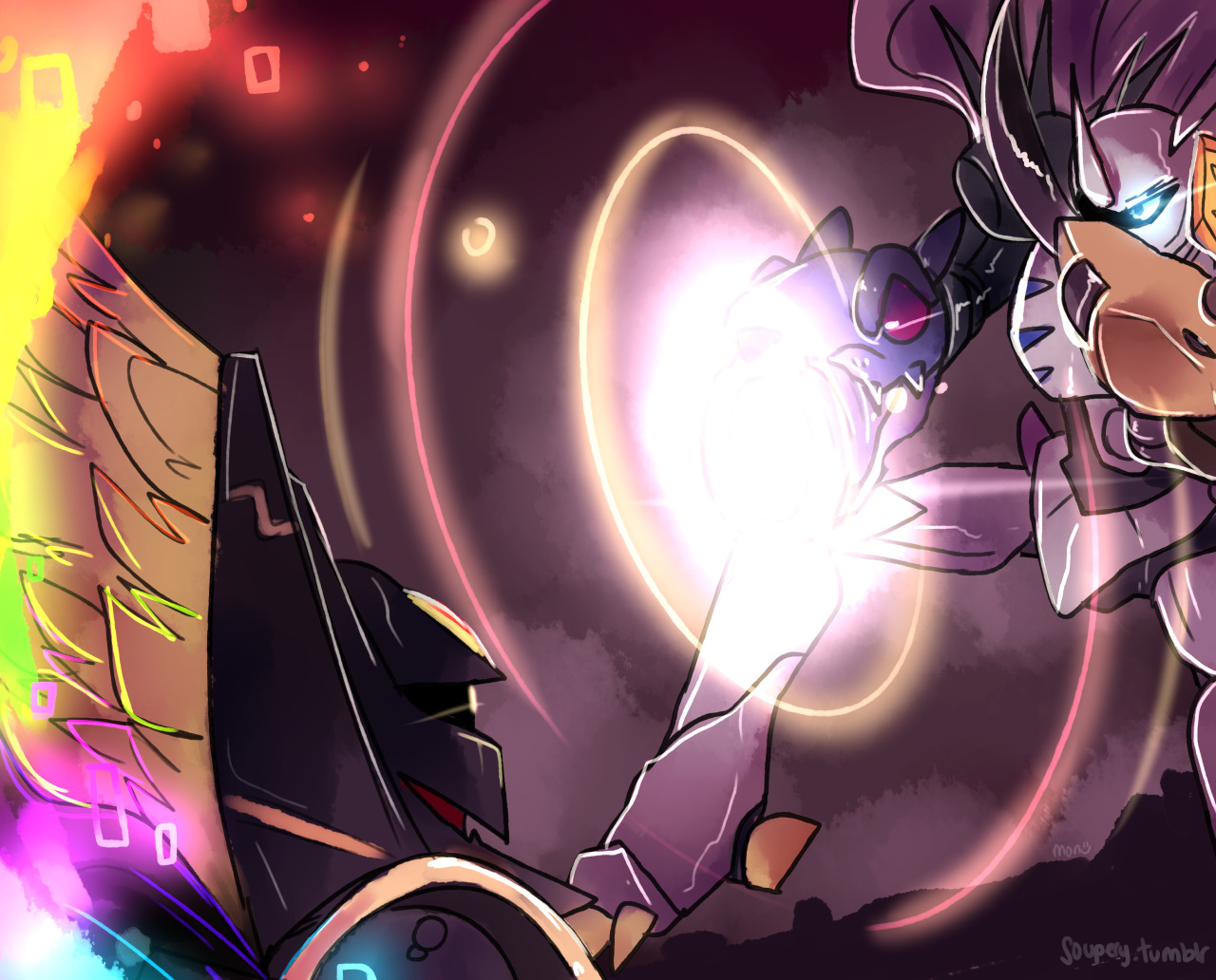 soupery:  tri redraws!! 