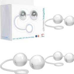 Solid glass ben wa balls with ultra hygienic