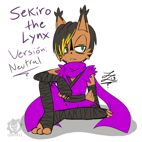 Sekiro the Lynx - Diseños / Versiones Al igual que Chloe es uno de mis fan childs de Son