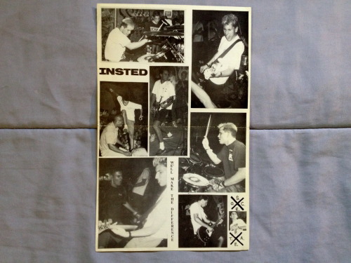  Insted “We’ll Make The Difference”  Nemesis Records 1989 