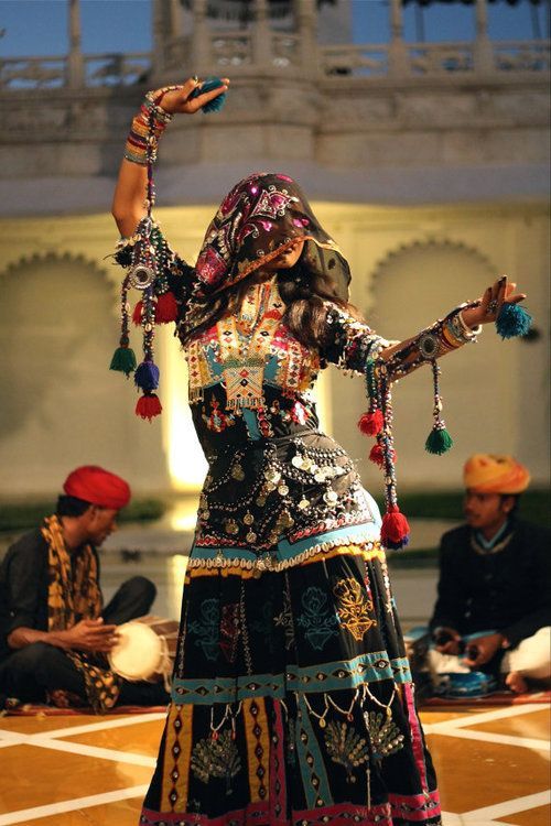 Folk dancer, Rajasthan, India