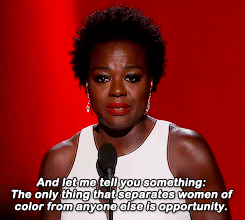 rubyredwisp:Viola Davis giving her acceptance speech at the 67th annual Emmy Awards. She is the firs