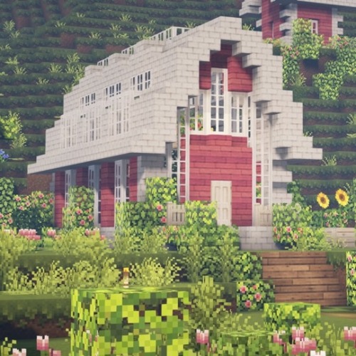 Iv Lately Been Converting Minecraft Screencaps Into 32x32 Pixels So I Can Cross Stitch Them :)