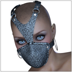 Protection?  Accessory? The Pleaser Mask is the cool must have