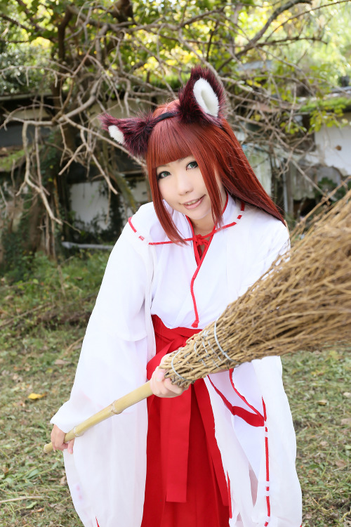 Cute Cosplay GIrl Higurashi Rin (Kitsune-Chan 3) 1-4