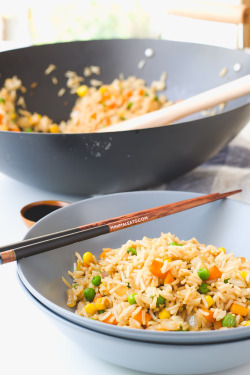 im-horngry:  Vegan Chinese Food - As Requested! XChinese Fried Rice!