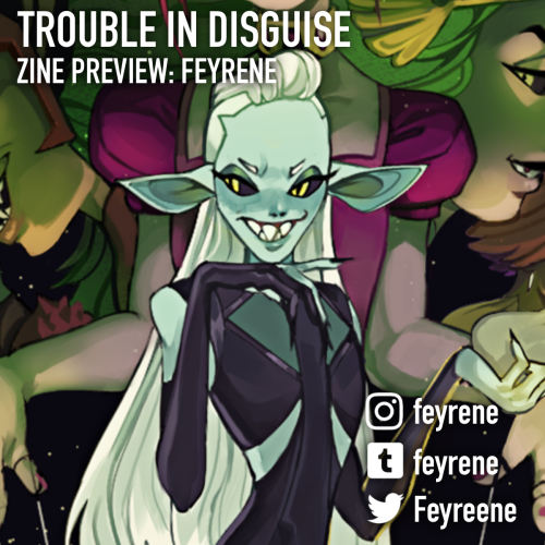 troubleindisguiseofficial:TROUBLE IN DISGUISE Zine Preview: @feyrenepreorders for the TROUBLE IN DIS