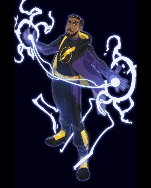 Static Shock commission for @lamahhhhh !! Bring back a solo Static ASAP!! ...I have the illest follo