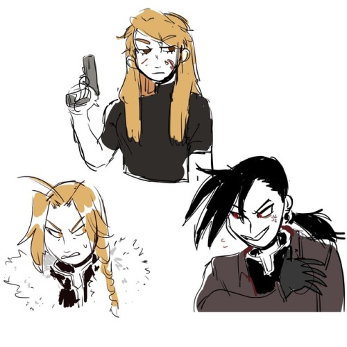 purrikeet:I fnished fullmetal alchemist brotherhood….here’s a few of faves!!